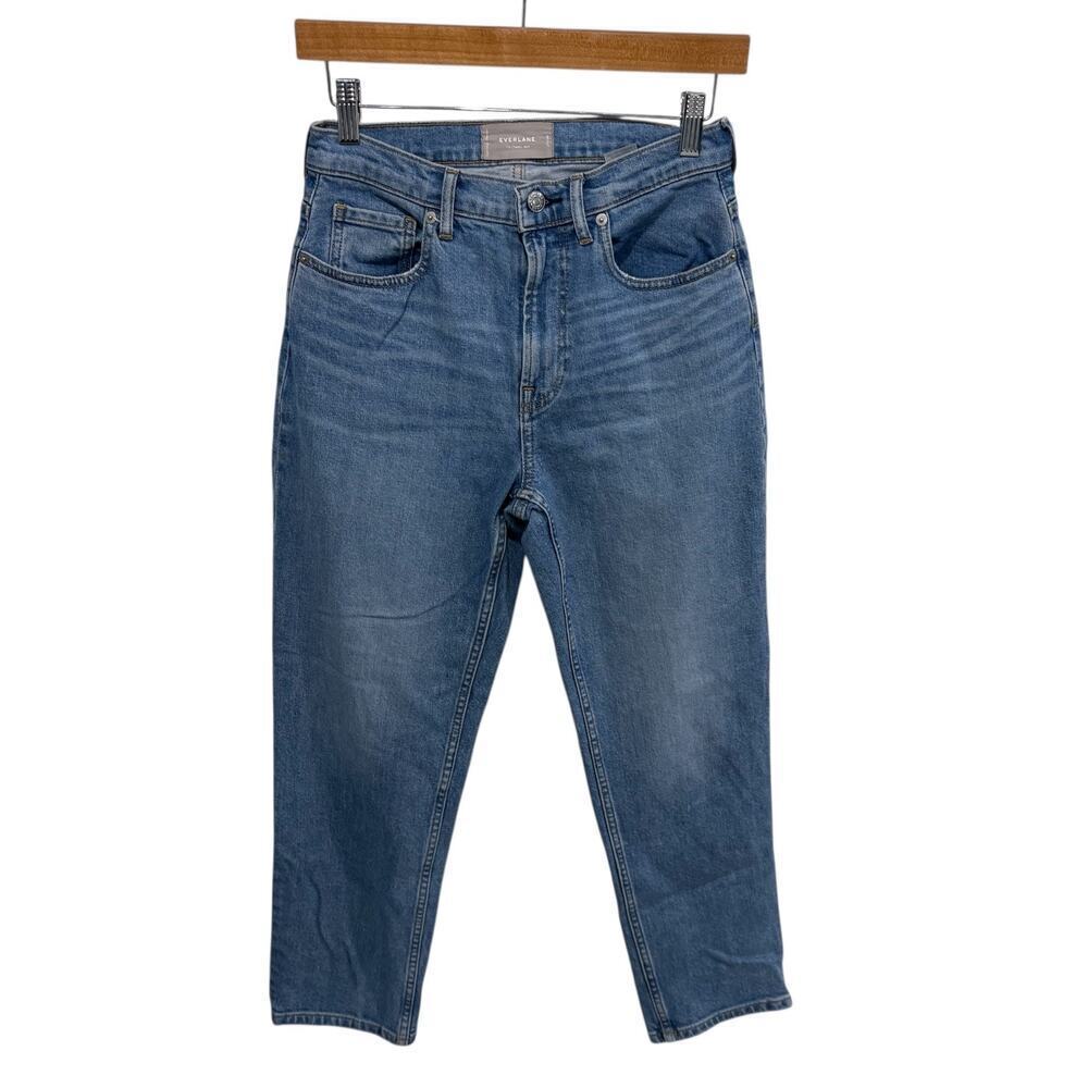 Everlane The Cheeky Jean Women's 27 Crop High Rise Straight Leg